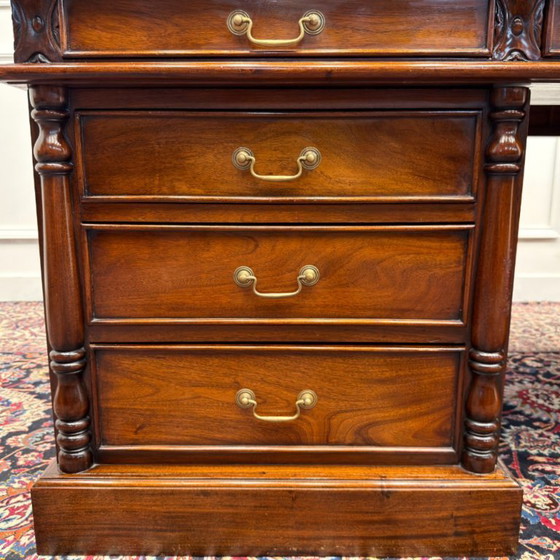 Grande Scrivania Classica Inglese – Scrivanie, Leather, Wood (photo 14 of 21)