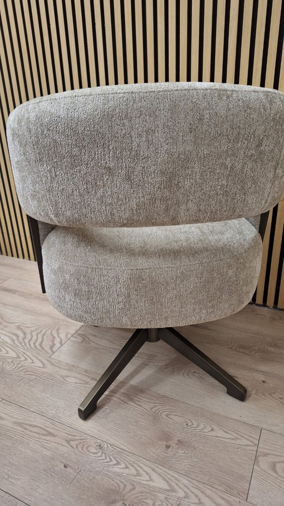 Set di 6 poltrone girevoli modello Pollux di Richmond Interiors – Sedie da pranzo, Textile, Wood (photo 4 of 11)