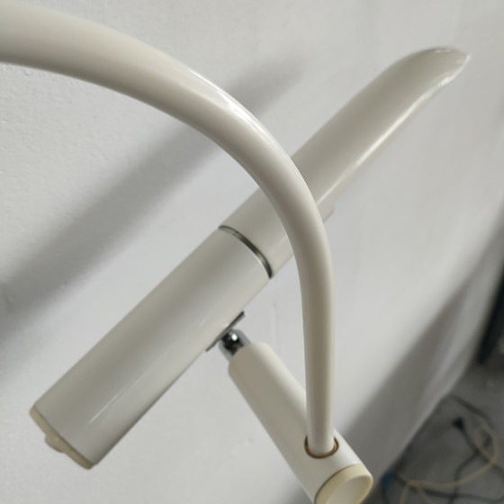 Image 1 of Zeldzame en unieke 'Space Age' boog vloerlamp uit de jaren 60-70 