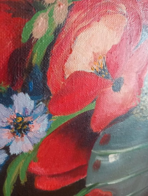 Image 1 of Still Life with Poppies, Emy, 1980