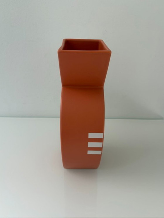 Sculptural Postmodern Vase 80s – Memphis Style – Ceramic (photo 6 of 14)
