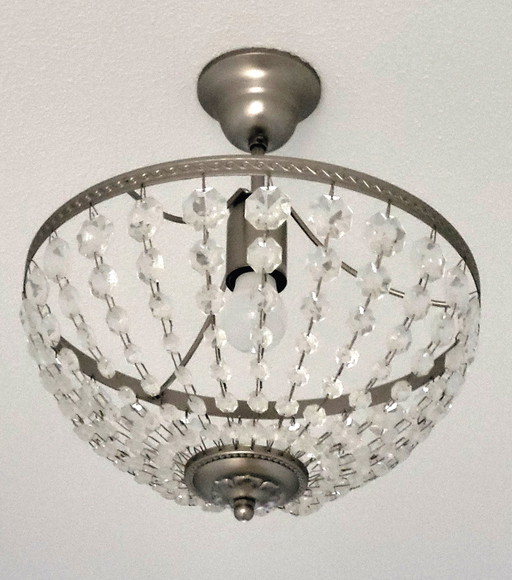 Beautiful Classic Silver Small Chandelier