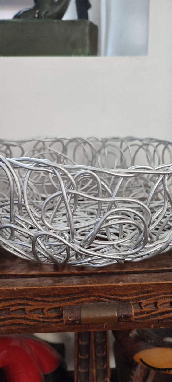 Signed Alessi "Blow Up" Fratelli Campana design bowl, Table accessories, Metal, Silver (photo 10 of 15)