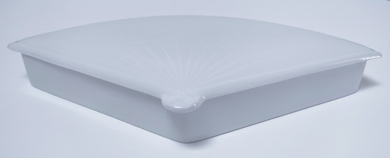 Image 1 of Scatola a forma di ventaglio, porcellana di Limoges