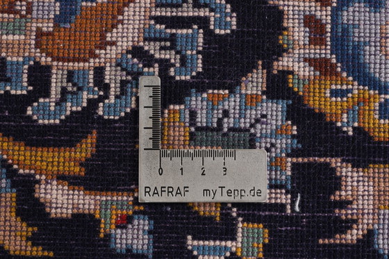 Image 1 of Alfombra persa Kashan 4,02 x 3,10 Alfombra oriental fina N.º 24626