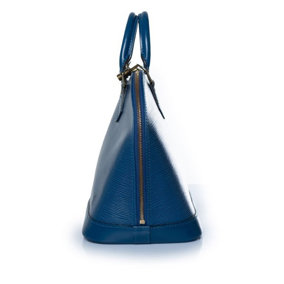 Louis Vuitton, borsa Alma Epi in pelle blu – Borse a mano, Calfskin (photo 6 of 12)