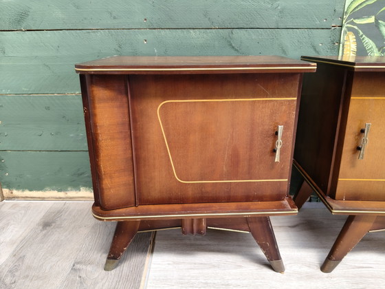 Vintage Nightstands – Metal, Wood (photo 6 of 10)