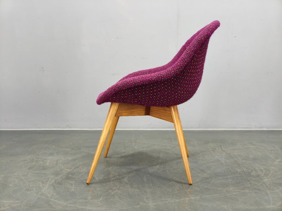 Image 1 of Miroslav Navratil Shell Lounge Chair, Czechoslovakia 1960s