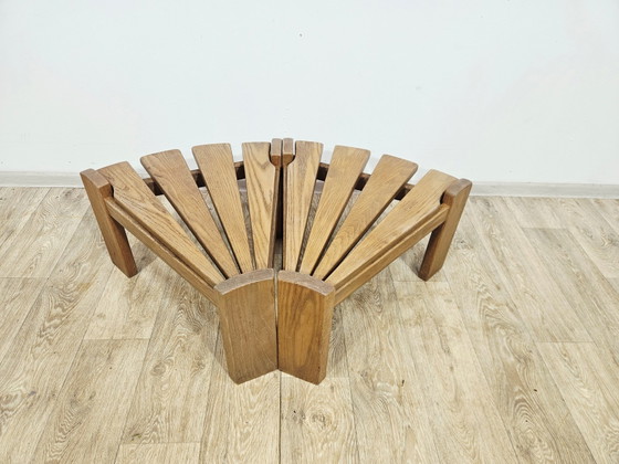 Tavolini modulari in rovere di Dittman, Paesi Bassi, anni '70, Set di 2 – Wood (photo 7 of 15)