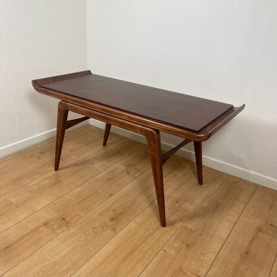 Image 1 of Danish teak coffee table, vintage Scandinavian design, Mid-century 1960s-70s
