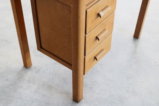 Image 1 of bureau vintage | années 1970 | Piet Noir | Bruynzeel