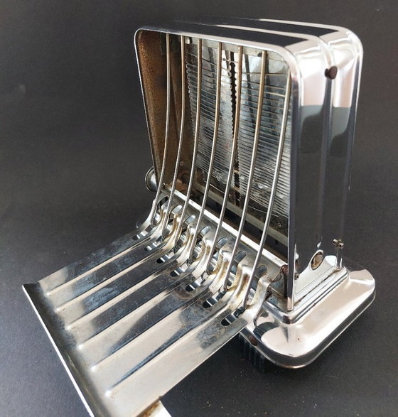 Image 1 of Two Inventum vintage chrome toasters