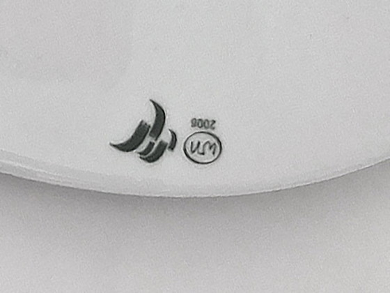 Image 1 of Willem Noyons candlestick fruit bowl set