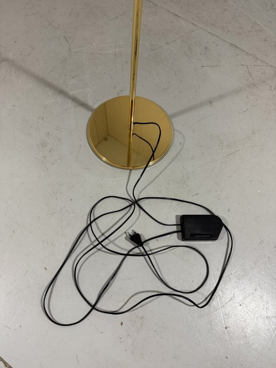 Image 1 of Viktor Frauenknecht messing Haloprofil 878HR vloerlamp Swiss Lamps