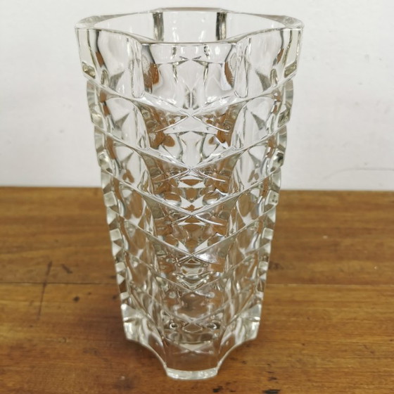 Image 1 of Vase „Windsor Luminarc“ im Mid-Century-Design. Glas.