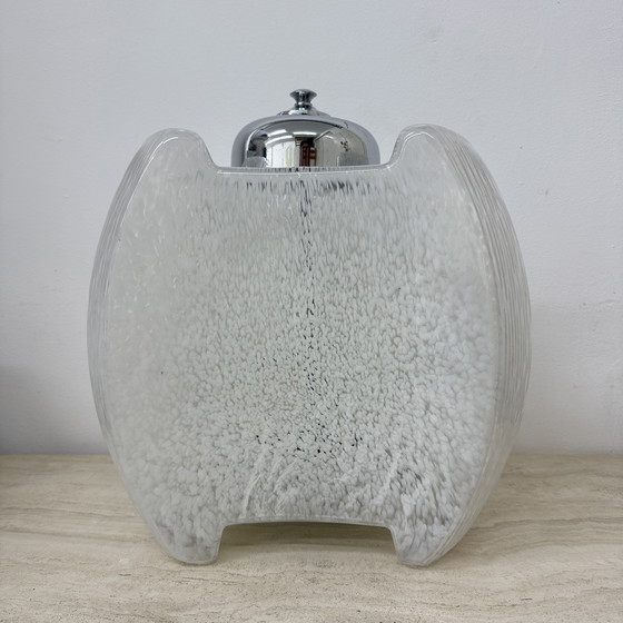 Image 1 of Lampadaire en verre italien de style Mid Century Carlo Nason pour Mazzega, années 1970