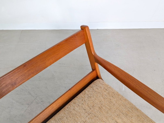 Image 1 of Midcentury sofa France & Søn Couch Ole Wanscher three-seater teak2