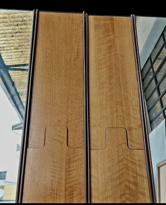 Image 1 of Gronda modular wall mirror with clothes hanger by Luciano Bertoncini for Elco, 1970s