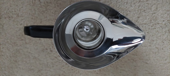 Image 1 of Vintage chrome thermos flask of the brand "Van Nelle"