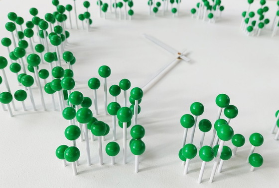 Image 1 of "MOCAP" Illusionistic Wall Clock / Wall Sculpture