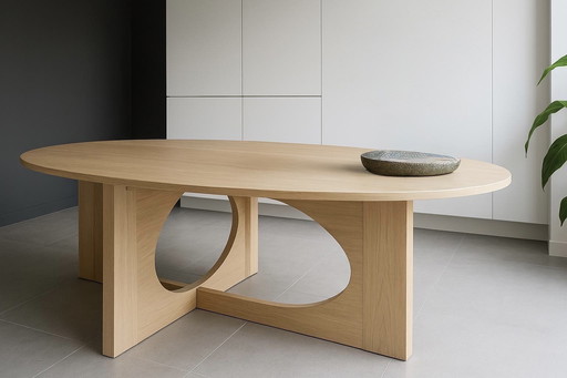 Design table veneer oak