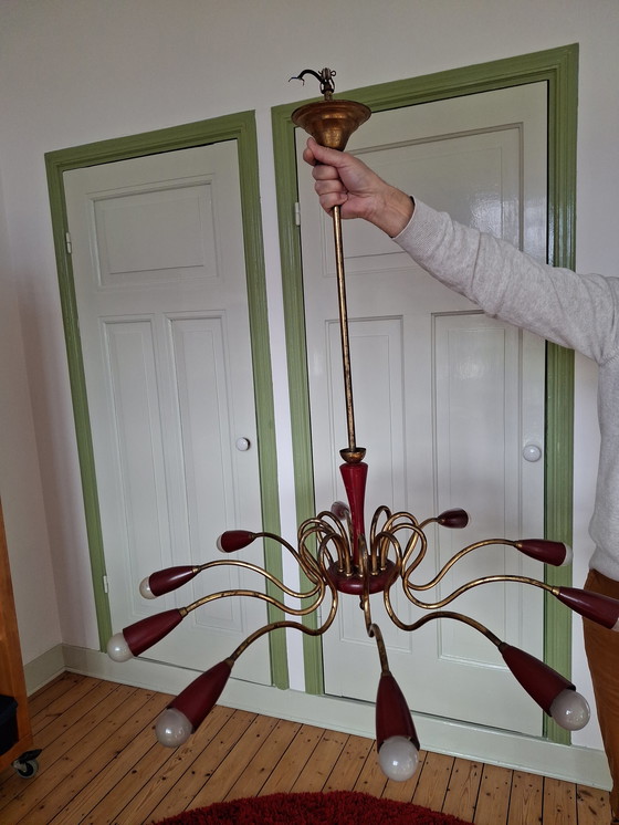 Image 1 of Beautiful fifties ceiling lamp