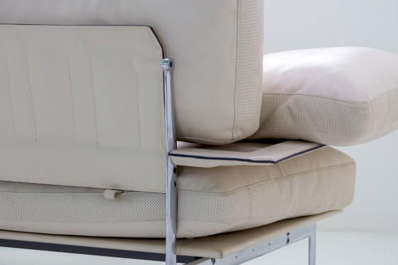 Diesis Sofa für B&B Italia, von Antonio Citterio und Paolo Nava – Leather, Metal, Vintage (photo 3 of 14)