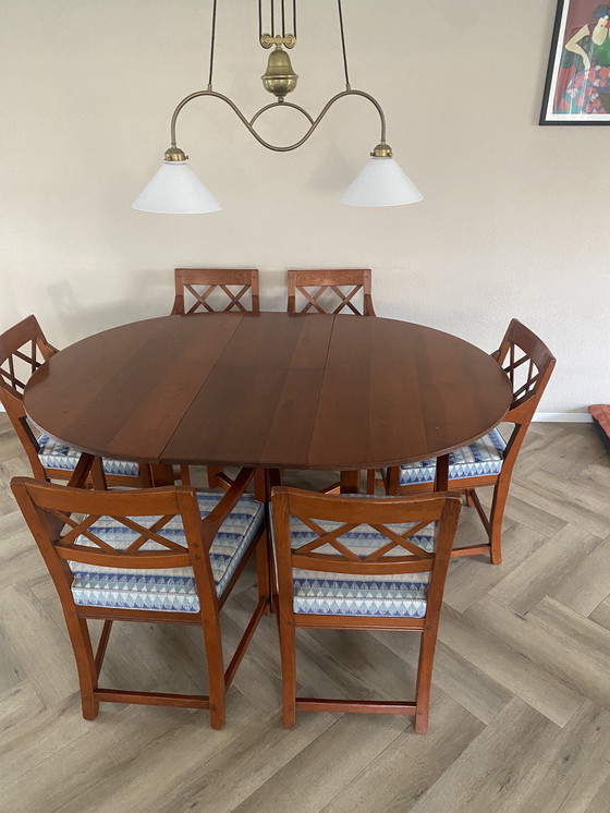 Image 1 of Schuitema dining area with 6 chairs