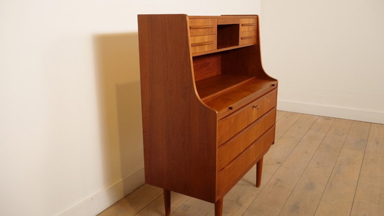 Image 1 of Vintage secretary | Teak | 88 cm