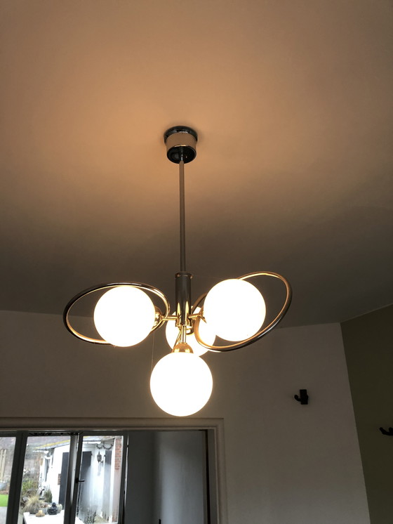 Image 1 of Lámpara de araña de la era espacial de mediados de siglo