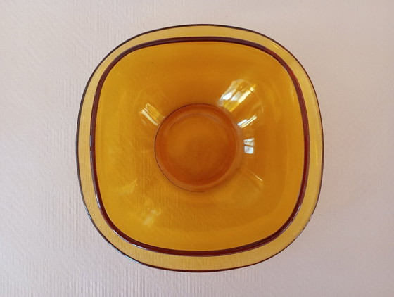 Image 1 of Coppe da dessert in ambra Vereco (Francia)