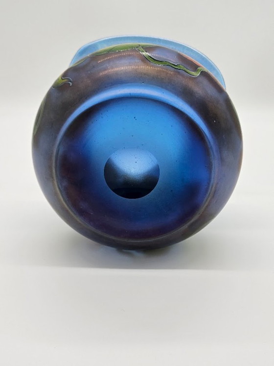 Piccolo Vaso in Vetro Art Nouveau – Glashüttenwerke Buchenau / Betty Hedrich attr. (ca. 1900) – Vasi (photo 11 of 16)