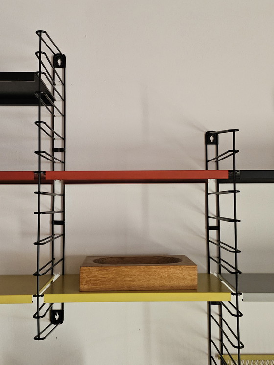 Image 1 of Vintage Tomado Holland wandrek boekenrek rek