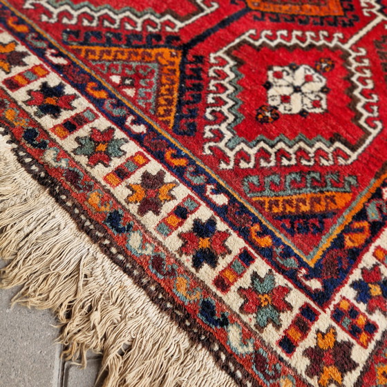 Image 1 of Tapis persan ancien tapis de laine noué à la main