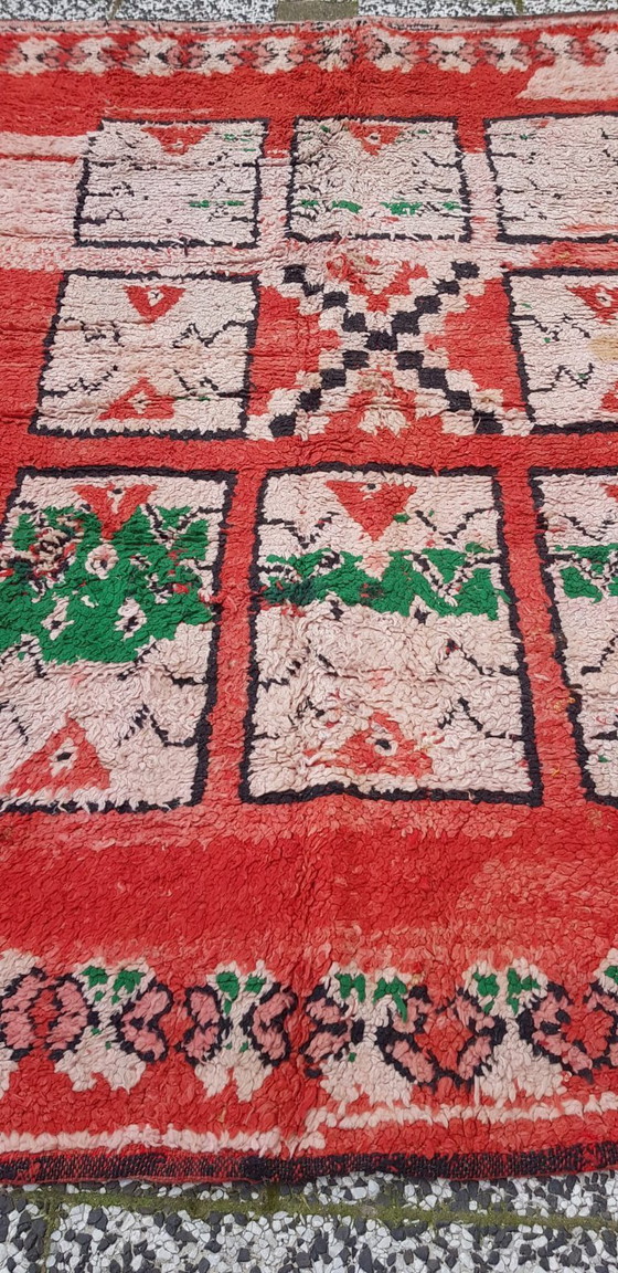 Image 1 of Handgeknoopt Berber kleed wol 243x188cm