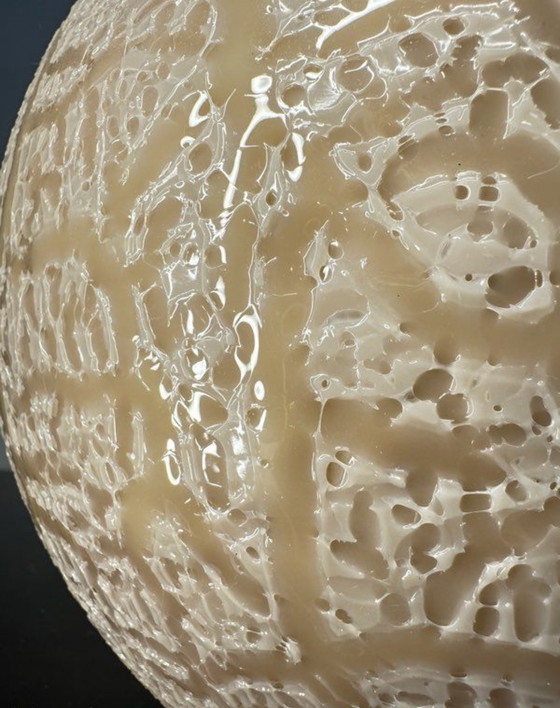 Image 1 of Gran jarrón Art Déco en forma de bola de pâte de verre