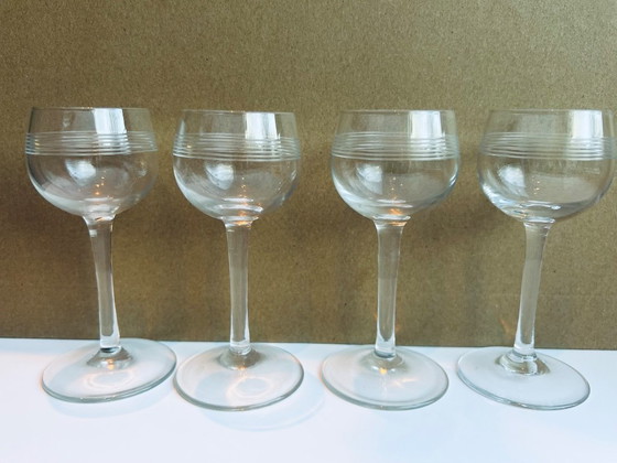 Image 1 of antique shot glasses