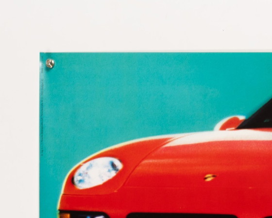 Porsche 968 So baut man Sportwagen – Anni '90 – Poster originale Porsche vintage – Arte automobilistica – (photo 5 of 8)
