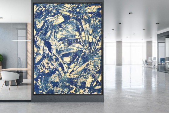 Image 1 of Jürgen Angeler - Blue Golden Melting