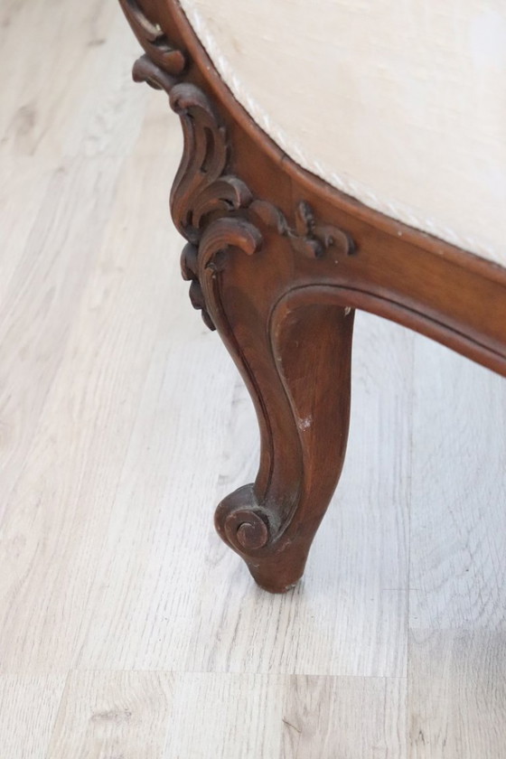 Image 1 of Chaise longue ancienne, Italie, fin du XIXe siècle