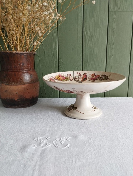 Image 1 of Frutero de piedra de hierro E. Bourgeois Grand Dépôt Birds