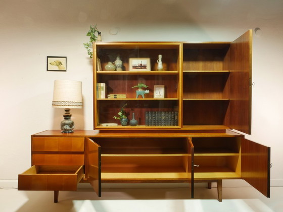 Image 1 of Mobiletto vintage da soggiorno, 2 pezzi, palissandro, anni '60, Germania