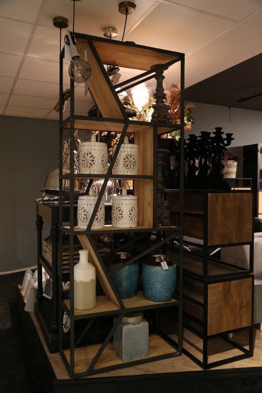 IN.HOUSE Lerona wall shelf - 13 open compartments