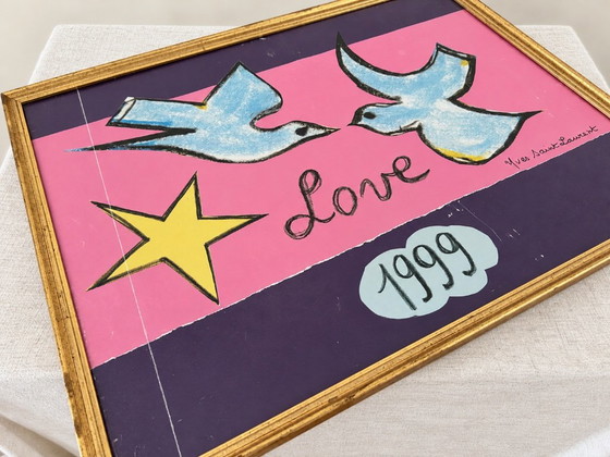 Yves Saint Laurent – LOVE Collection | Sei Poster Vintage | 1992–2006 – Legno (photo 14 of 27)