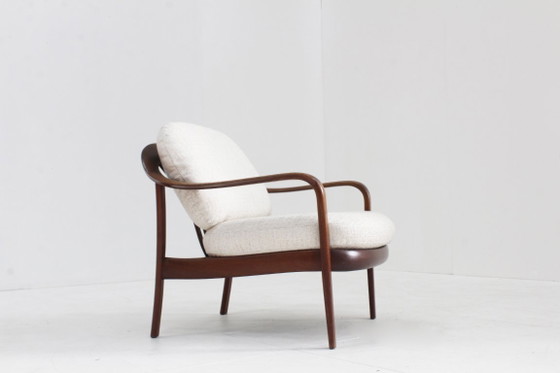 Image 1 of Ensemble de 2 fauteuils vintage danois du milieu du siècle, années 1960