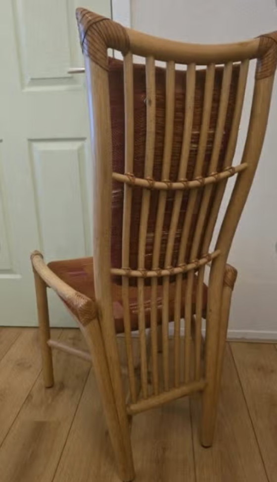 Image 1 of dining room set - Flechtatelier Schütz rattan/reed style