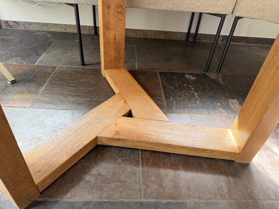 Beautiful Solid Wood Dining Table (photo 5 of 8)
