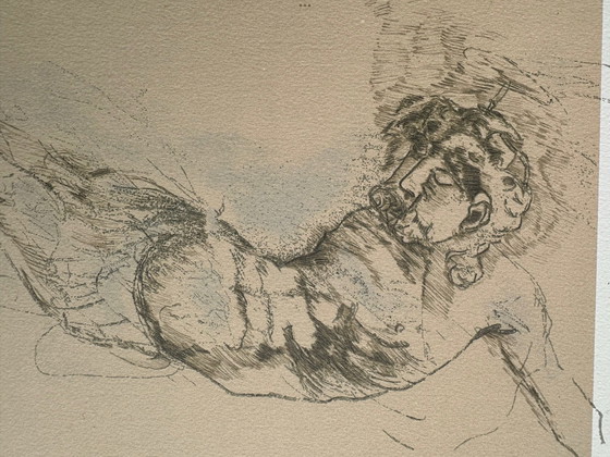Image 1 of Magnifique lithographie de Marino Marini. Publiée en 1971 par S.P.A.D.E.M. à 800 exemplaires.