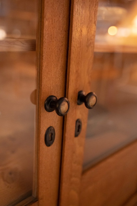 Image 1 of Vintage display cabinet / bookcase