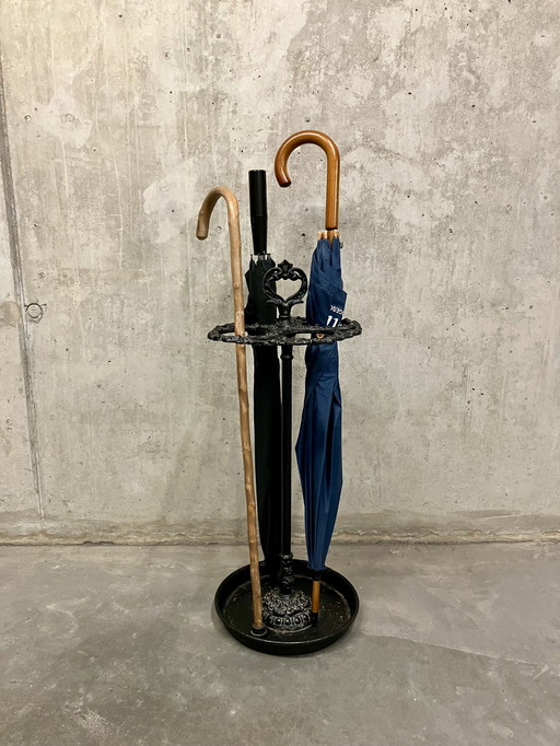 ✅ porte-parapluie en fonte noire / porte-parapluie